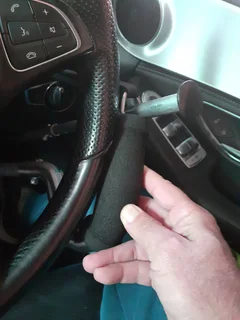Portable hand controls for disabled drivers
