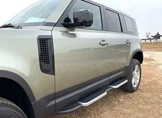 Land Rover Defender OEM Side steps (Black)