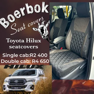 Toyota Hilux seatcovers