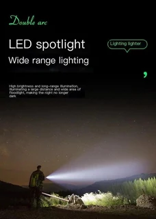 Waterproof Dual Arc USB rechargeable LED Lighter &amp; Torch (Perfect for Outdoors and Loadshedding)