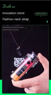 Waterproof Dual Arc USB rechargeable LED Lighter &amp; Torch (Perfect for Outdoors and Loadshedding)