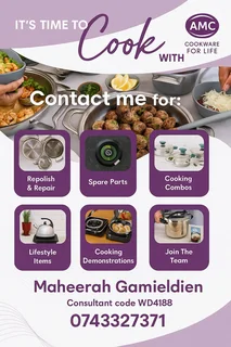 AMC Cookware  8 Litre Speedcooker II     lifetime guarantee  Code: A2485