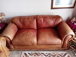 Kudu Leather Lounge Suite