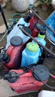 Various garden goods for sale