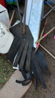 Various garden goods for sale