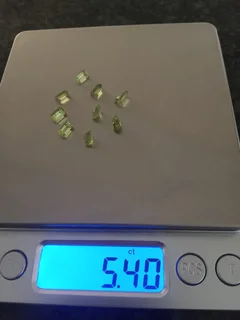 Genuine Peridot gems 0.6 - 1 ct (R50 each)