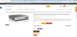 Bosch 16 channel CCTV digital video recorder (DVR)