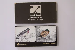 Vintage Bird Coasters