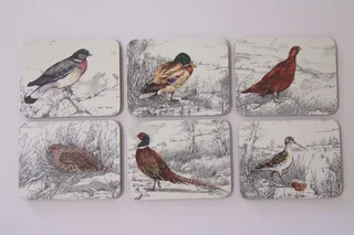 Vintage Bird Coasters
