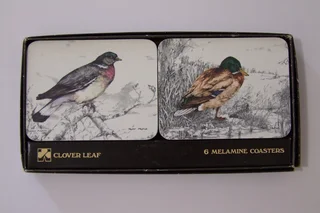 Vintage Bird Coasters