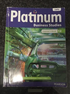 Platinum Business Studies Grade 12 Textbook