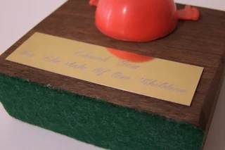 Red Nose Day Commemorative Plaque