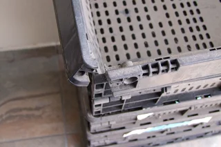 Bit Plastics Collapsible Crates x4