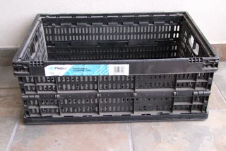 Bit Plastics Collapsible Crates x4