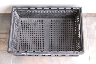 Bit Plastics Collapsible Crates x4