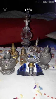 Vintage Perfume Bottles X 7