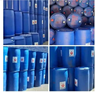 250L blue plastic drums