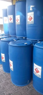 250L blue plastic drums