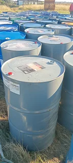 210L used steel drums