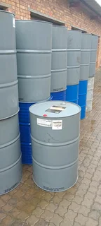 210L used steel drums