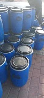 30L open top plastic drums
