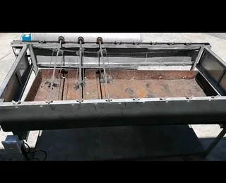 Stainless steel Spit braai &amp; Souvla  braai.