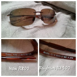 Sunglasses and crochet items