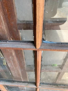 Wooden windows 2x, Cottage style.