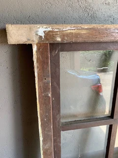 Wooden windows 2x, Cottage style.