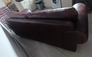 Coricraft Leather Couch