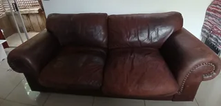 Coricraft Leather Couch