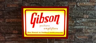 Gibson guitars dealership light