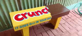 Wooden benches/crates