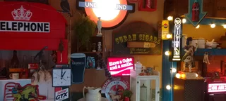 Coca cola clock. Vintage