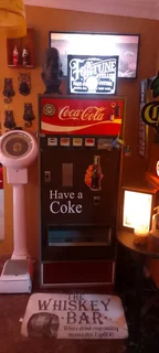 Coca cola clock. Vintage