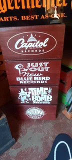 Wooden crates
