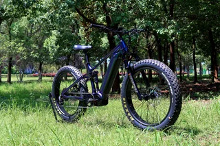 ELECTRIC FULL SUSPENSION ULTRA 1000 TORQUE SENSOR MID DRIVE ELECTRIC FAT BIKE