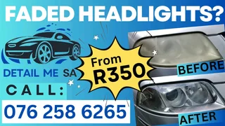 Headlight Restoration from R350 per set