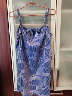 Marique Yssel Pillowcase Dress - Piano Blue × 1 - small/medium