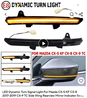 Mazda Cx5 Smoked Sequence Mirror Indicator