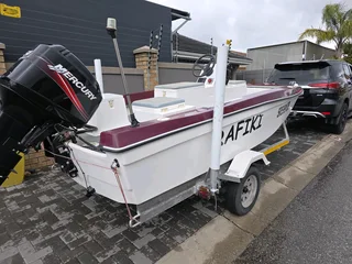 Cathedral hull with 50Hp Mercury