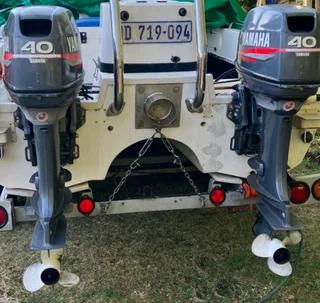 2x40Hp Yamahas