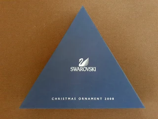 Swarovski Christmas ornament.