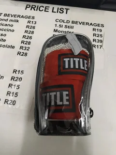 Brand new Title Boxing Gloves &amp; Title Handwraps for sale