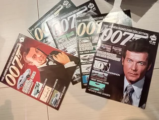 James Bond model car collection