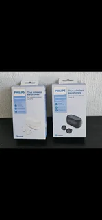 Philips True Wireless Earbuds ( Brand new ) 1x Black 1x white