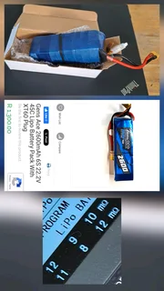 Lipo battery 2600mah 6s