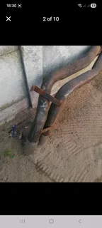 V8 Full exhaust system