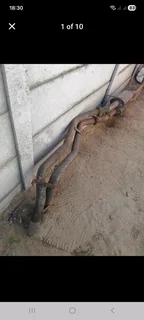 V8 Full exhaust system