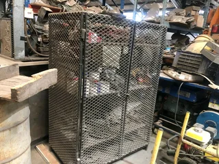Steel work locker